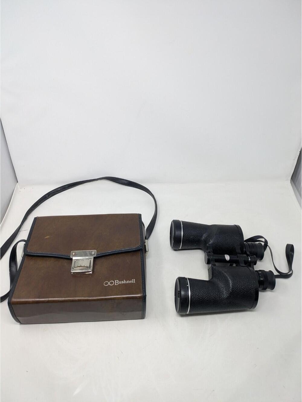 Vintage 1970s Bushnell InstaFocus Binoculars 7 x 50 fov 394 ft@1000 Yards w/Case